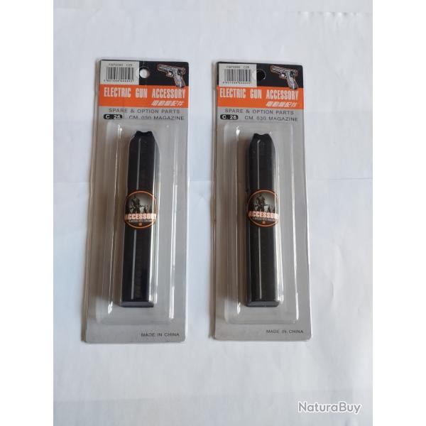 2 chargeurs AEP CYMA C26