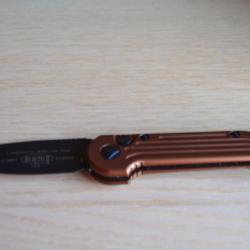RARE MICROTECH LUDT TAN / BLACK STANDARD 135-1 TA