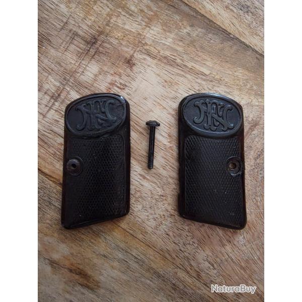 Plaquettes de crosse pistolet Browning 1906