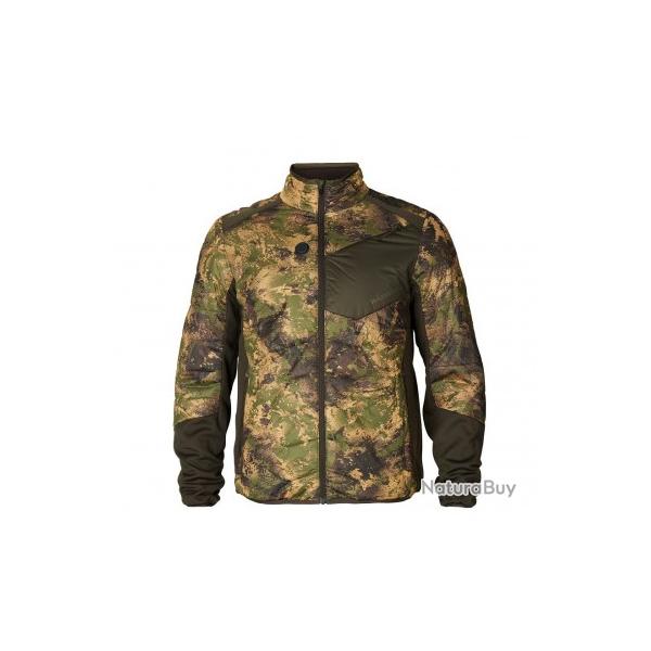 Soldes 2026 - Harkila Veste chauffante Heat Camo : 97 axis MSP Forest Green