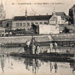 CPA - DUNKERQUE- Sous-Marin " Le Ludion - N&deg;6034
