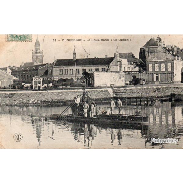 CPA - DUNKERQUE- Sous-Marin " Le Ludion - N�6034