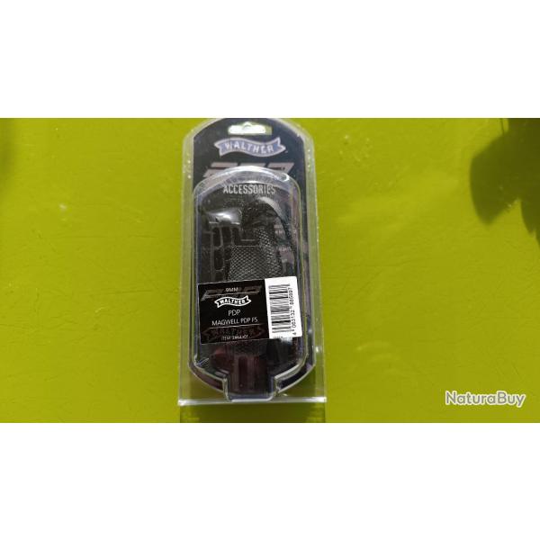 Walther PUITS DE CHARGEUR PDP FS, PROFIL BAS + 3 DOS DE POIGNEE S/M/L - PDP FULL SIZE
