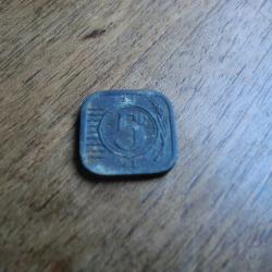 monnaie nederland  5 ct 1941