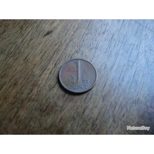 monnaie nederland 1 cent 1961