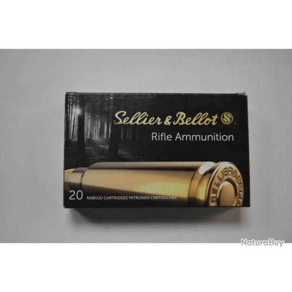1 BOITE DE 20 MUNITIONS SELLIER ET BELLOT CALIBRE 303 BRITISH 180GR/11.7G NEUVE