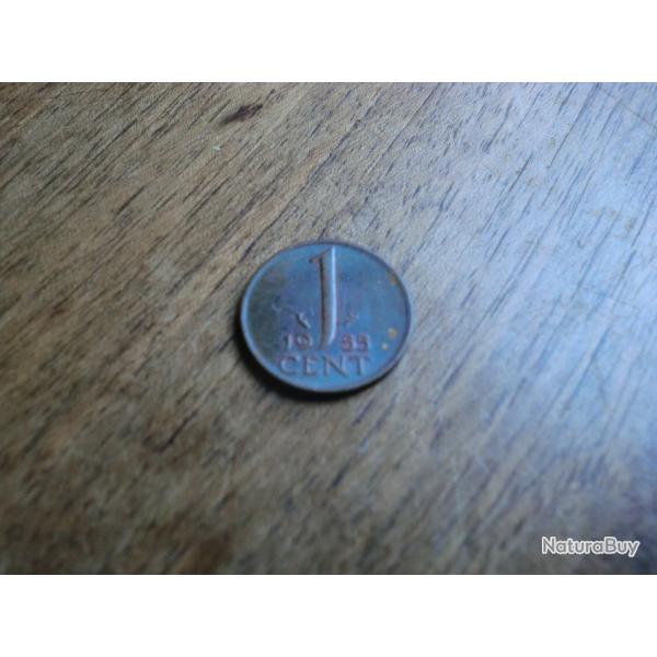 monnaie nederland 1 cent 1955