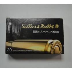 1 BOITE DE 20 MUNITIONS SELLIER ET BELLOT CALIBRE 8X57JS SPCE 196GR/12.7G NEUVE