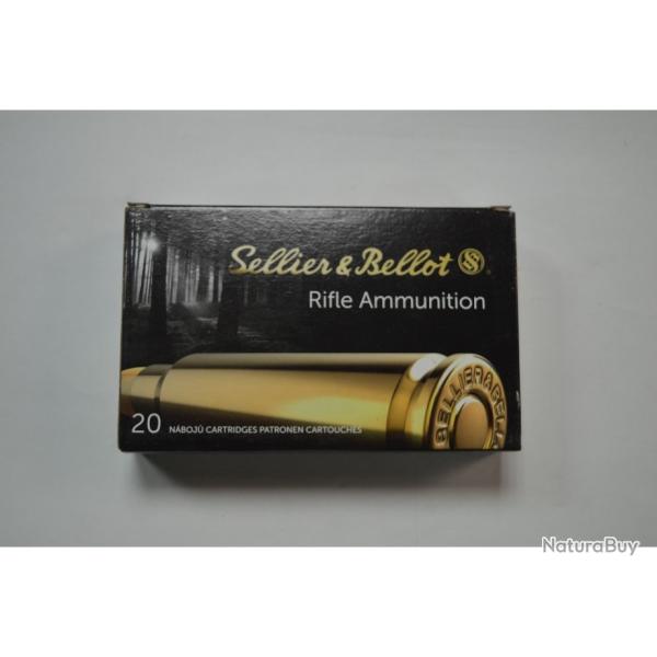1 BOITE DE 20 MUNITIONS SELLIER ET BELLOT CALIBRE 8X57JS SPCE 196GR/12.7G NEUVE