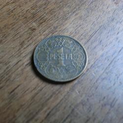 monnaie espagne  1 peseta  1944