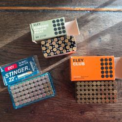 Cartouche 22 LR : 3 bo&icirc;tes