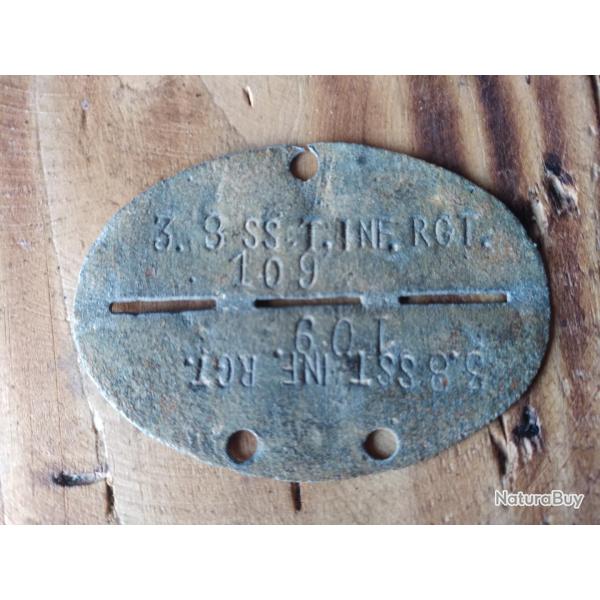 Plaque d'identification allemande