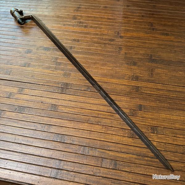 RARE BAIONNETTE A DOUILLE 1864 DE 1866 SU�DE BEAU MARQUAGES