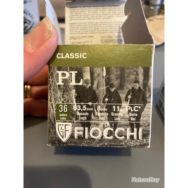 100 cartouches Fiocchi 410/63,5 par 4 bo�tes en plomb no7