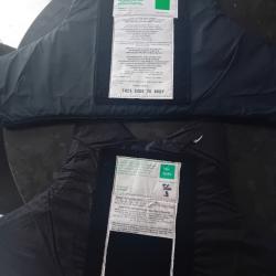 Ench&egrave;re lot de 2 plaques balistiques contre les armes de poings et les lames AEGIS 54X30 cm