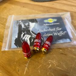 3 Douilles Amortisseur 7.65 para (30 luger)