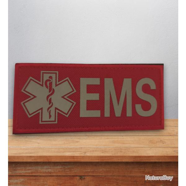 ecusson brod� patch rescue m�dical 11/5CM scratch velcro