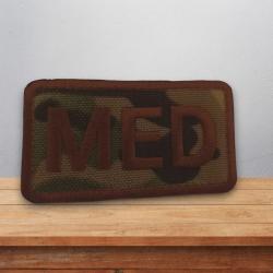ecusson brod&eacute; patch rescue m&eacute;dical 8/5CM scratch