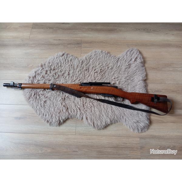 schmidt rubin K31 7.5x55 + rail picatinny + frein de bouche