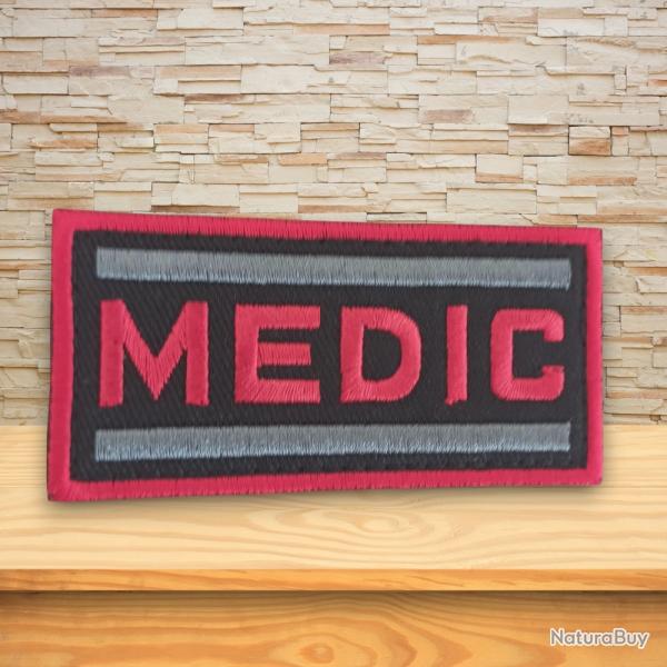 ecusson brod� patch rescue m�dical 9/5CM scratch velcro
