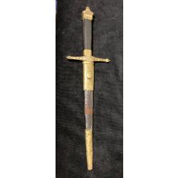 Dague d'Officier de Marine. Premier Empire. France.