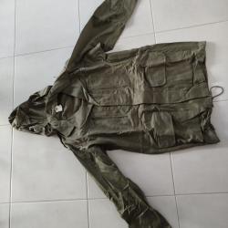 Veste de treillis neuve arm&eacute;e fran&ccedil;aise satin 300 - taille militaire 108 L