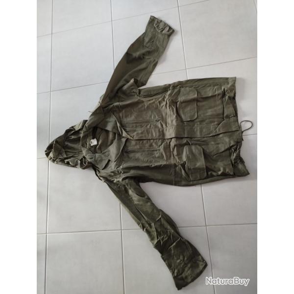 Veste de treillis neuve arm�e fran�aise satin 300 - taille militaire 108 L