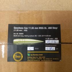 ogives SAX .458 MSG-SL