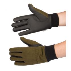 SOMLYS GANTS DE CHASSE SOFTSHELL VERTS
