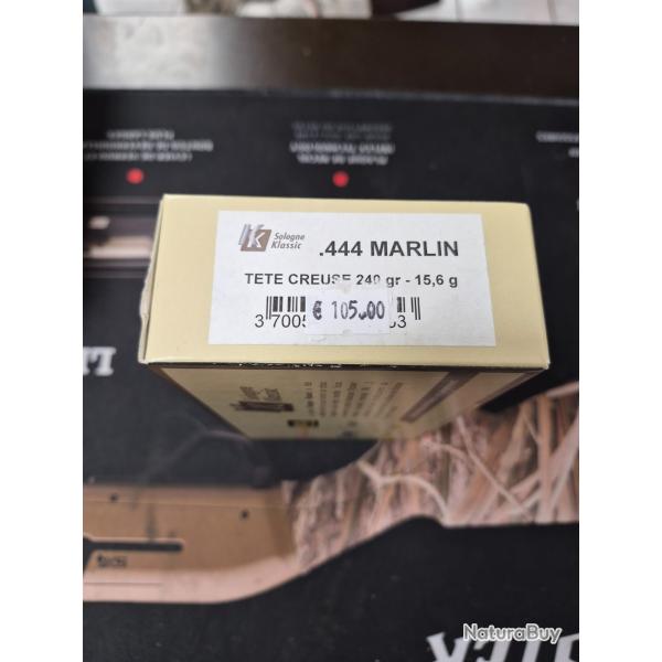 SOLOGNE 444 MARLIN TETE CREUSE 240 GR 15.6g