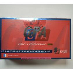 1 BOITE DE 20 MUNITIONS SOLOGNE GPA CALIBRE 270 WSM 143GR/9.3G NEUVE