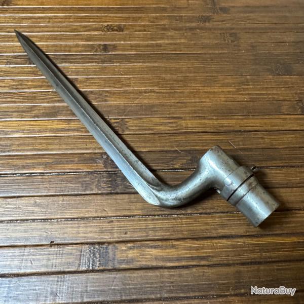 RARE BAIONNETTE A DOUILLE 1871 BEAUMONT MANNLICHER COURTE HOLLANDE