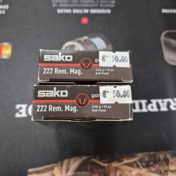 222 REMINGTON MAGNUM GAMEHEAD 55GR 3.56g