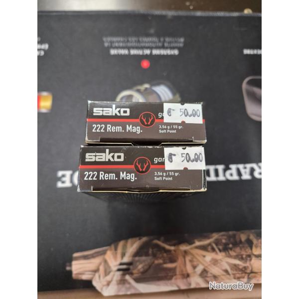 222 REMINGTON MAGNUM GAMEHEAD 55GR 3.56g