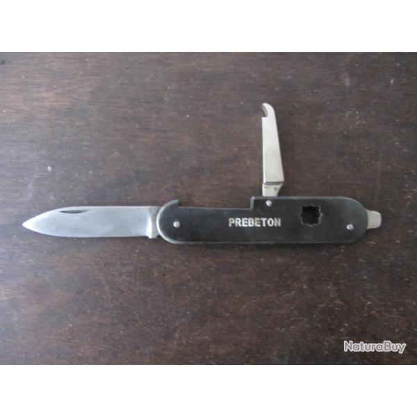 Canif publicitaire de peintre "Prebeton" 1960