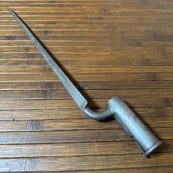 BA&Iuml;ONNETTE &Agrave; DOUILLE BROWN BESS SIGN&Eacute;E JOHN GILL ANGLETERRE XlX &eacute;me SI&Egrave;CLE