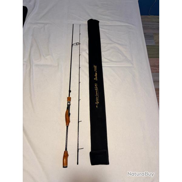 Vend canne spinning truite fabriqu�e par artisan