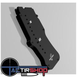 Chargeur Position7 Aluminium pour CZ 455/457 13 coups brid&eacute; &agrave; 10 coups