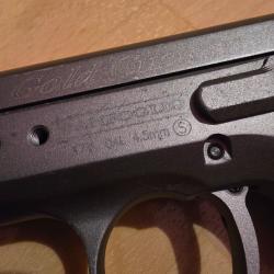 Pistolet airsoft style gold custom 4,5 mm