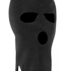 Cagoule 3 trous Micro-Polaire - Noir