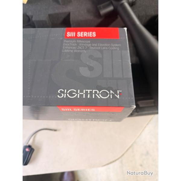 Lunette Sightron lll 10-50x60 FCH