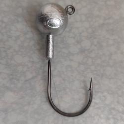 Lot de 10 t&ecirc;tes plomb&eacute;es 40g 7/0