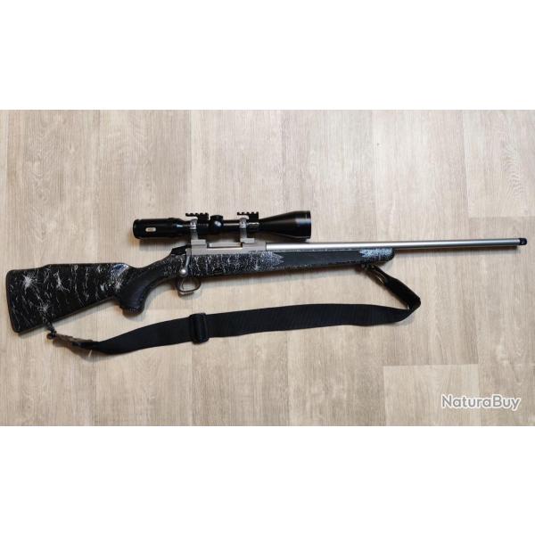 Carabine � verrou TIKKA M595 - Cal. 243 Win - Canon filet� 56 cm + Lunette 3-12x52 (Occasion)