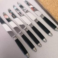 Couteaux table artisanaux style empire