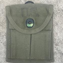 Porte Chargeurs US M1 Dat&eacute; 1943 WW2-Reutilis&eacute; Arm&eacute;e Fran&ccedil;aise