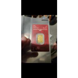 Lingot or collector serpent 24k or pur