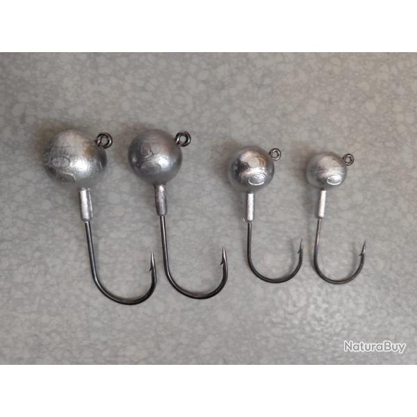 Lot de 12 t�tes plomb�es 40g 60g 80g 100g 3 de chaque