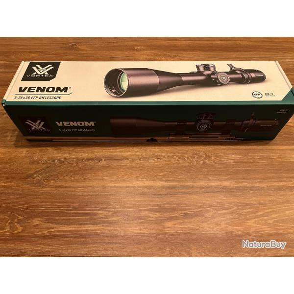Lunette VORTEX VENOM 5-25x56 FFP EBR-7C MRAD - Etat impeccable frais de port inclus