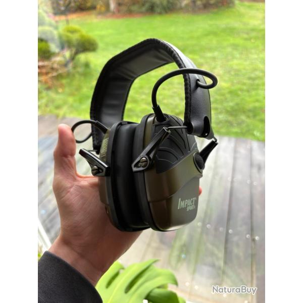 Casque antibruit Impact Sport - �lectronique - tir et chasse