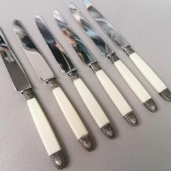 Couteaux table artisanaux coffret x6